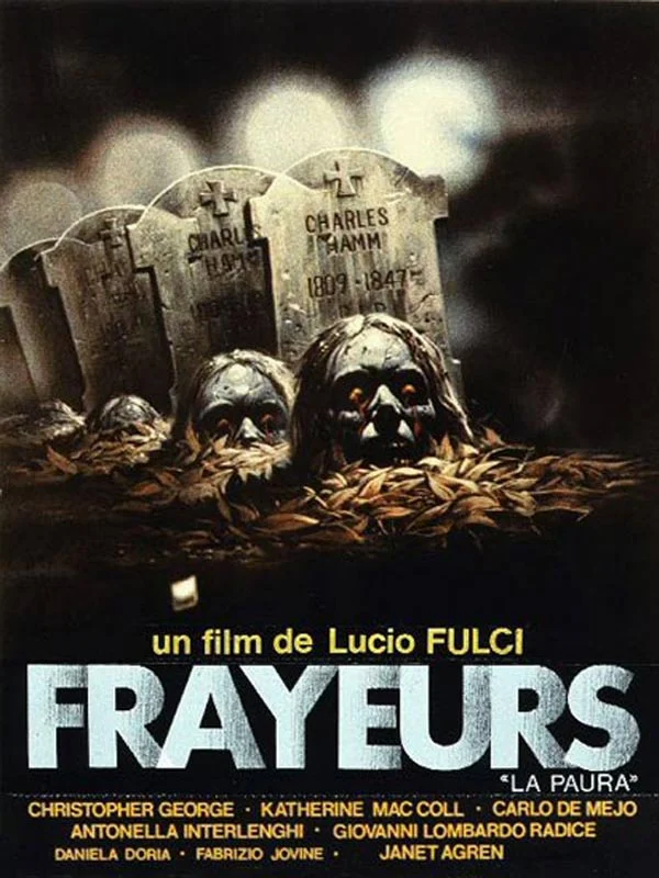 Origines et histoire du cinéma de genre 2ème partie (Années 70 et 80) 20 Affiche de Frayeurs (1980)
