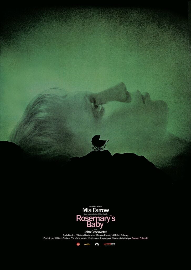 Origines et histoire du cinéma de genre 2ème partie (Années 70 et 80) 1 Affiche de Rosemary' baby- Roman Polanski (1968)
