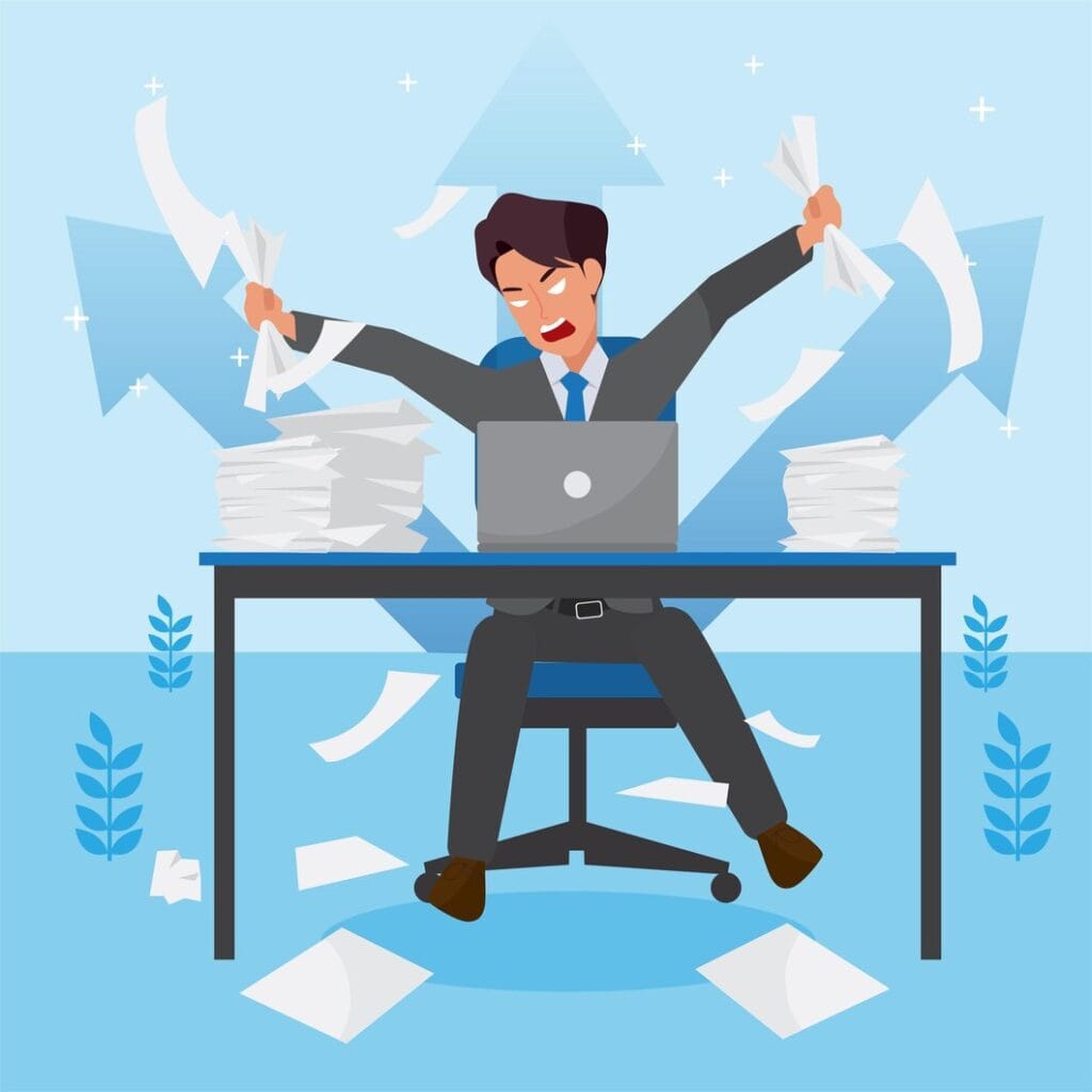 Je vous raconte mon blocage avec mon oeuvre de fiction : Focus 2 Homme Entreprise Colere Inquiet Echec Diminution Affaires Du Succes Du Leadership Du Concept Progres Carriere Illustration Plate Homme Affaires 1150 37429