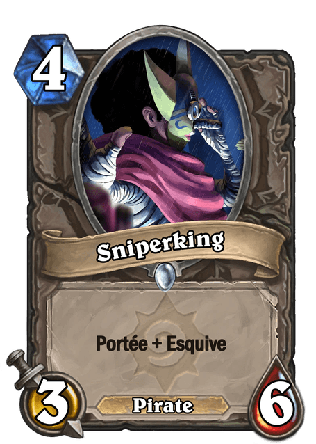 Crée tes propres cartes Hearthstone avec tes personnages préférés ! 8 Sniperking Ht