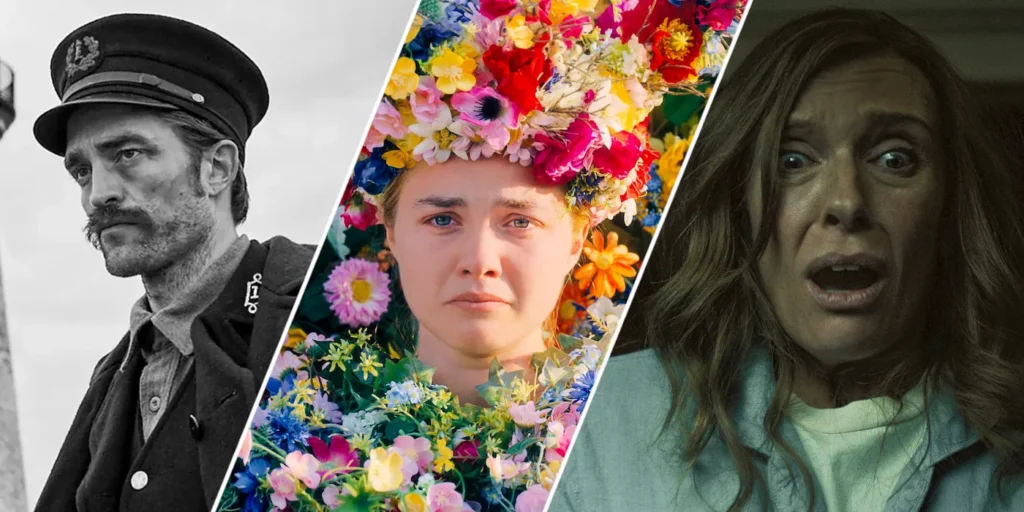 Origines et histoire du cinéma de genre 4ème partie (Années 2000) 22 Thomas From The Lighthouse Dani From Midsommar And Annie From Hereditary
