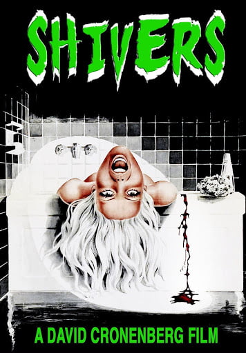 Origines et histoire du cinéma de genre 2ème partie (Années 70 et 80) 9 Affiche de Shivers (1975)