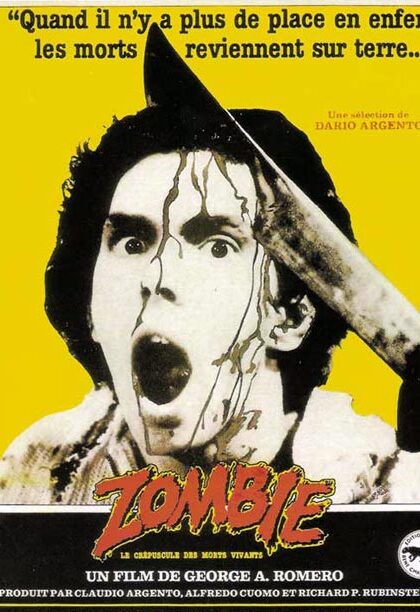 Origines et histoire du cinéma de genre 2ème partie (Années 70 et 80) 6 Affiche de Zombie (1978)